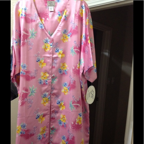 E.J.C Intimates Women's One Size Blue Dress Nightgown E.J.C Intimates Women's One Size Blue Dress Nightgown