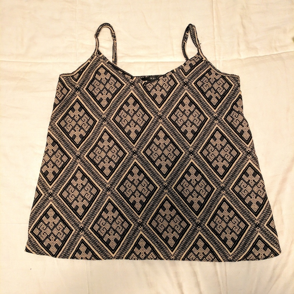 Tribal Print Top
