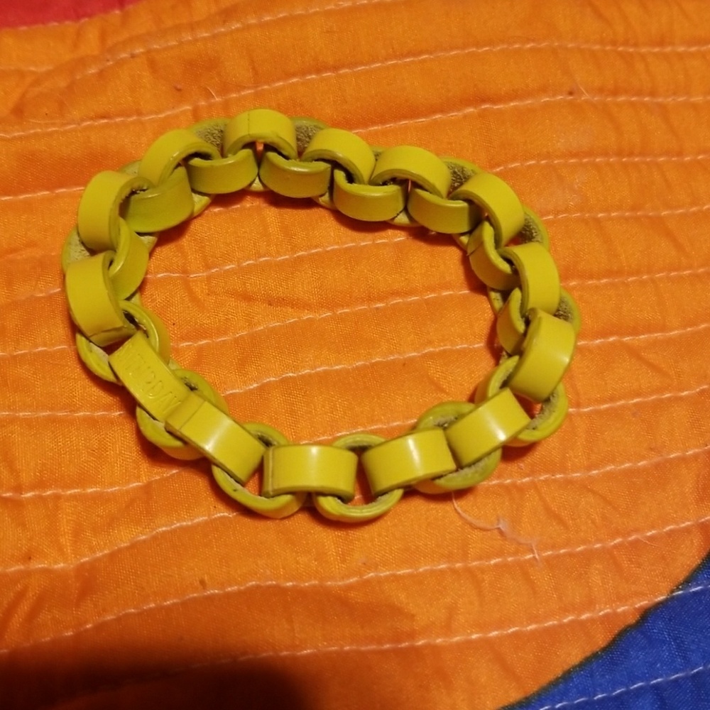 Kate spade "saturday" Leather chain bracelet