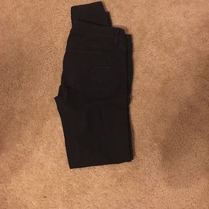 American Eagle black jeggings