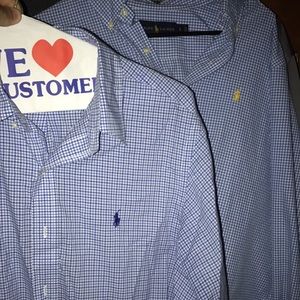 PAIR of RALPH LAUREN Sport Shirts
