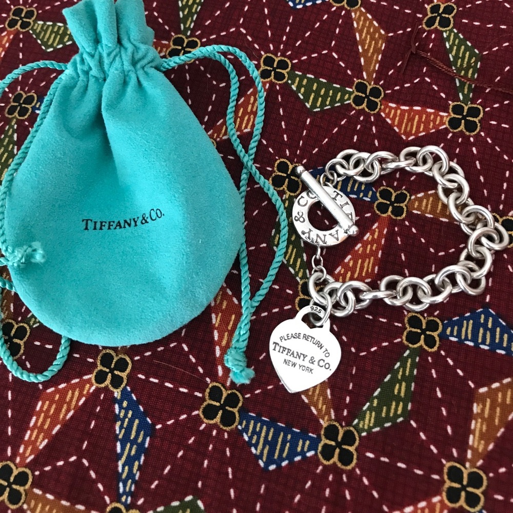 Vintage Heart toggle Return to Tiffany's bracelet