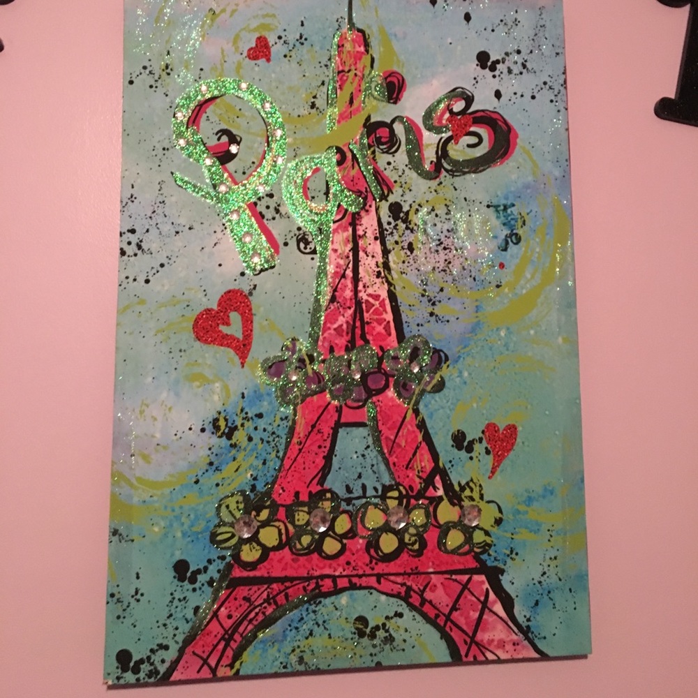 Eiffel Tower Paris Painting