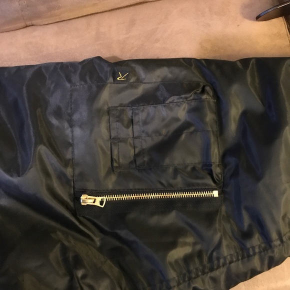 Black Bomber Jacket - Picture 4 of 4