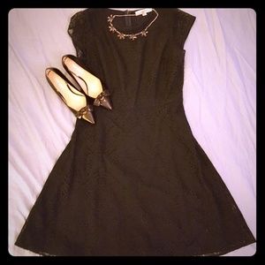 ⭐SALE⭐ LOFT Dark Green Lace Dress