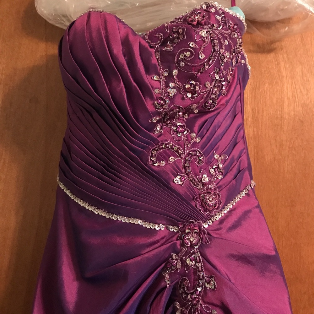 Purple Prom Gown