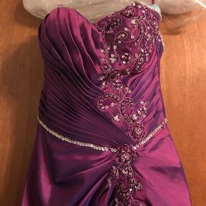 Purple Prom Gown