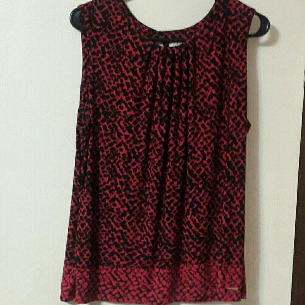 Calvin Klein sleeveless blouse