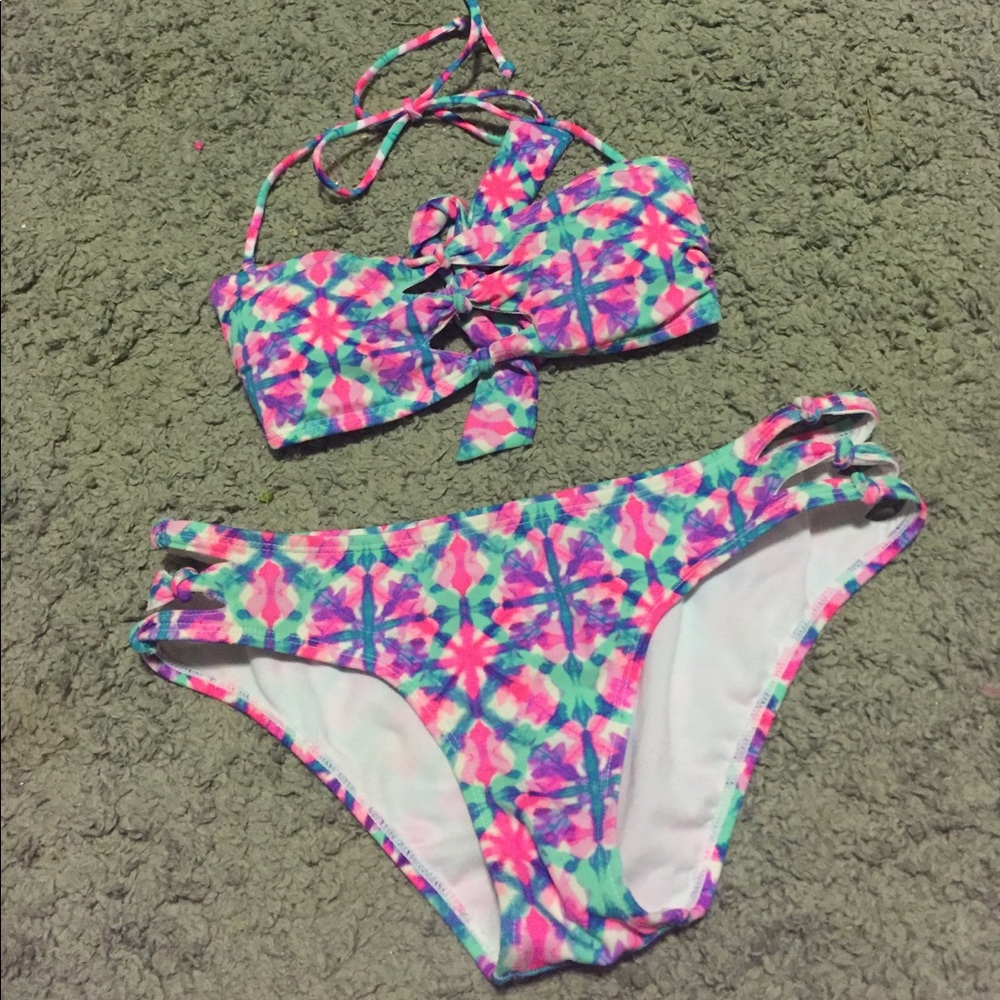 Tie dye bikini