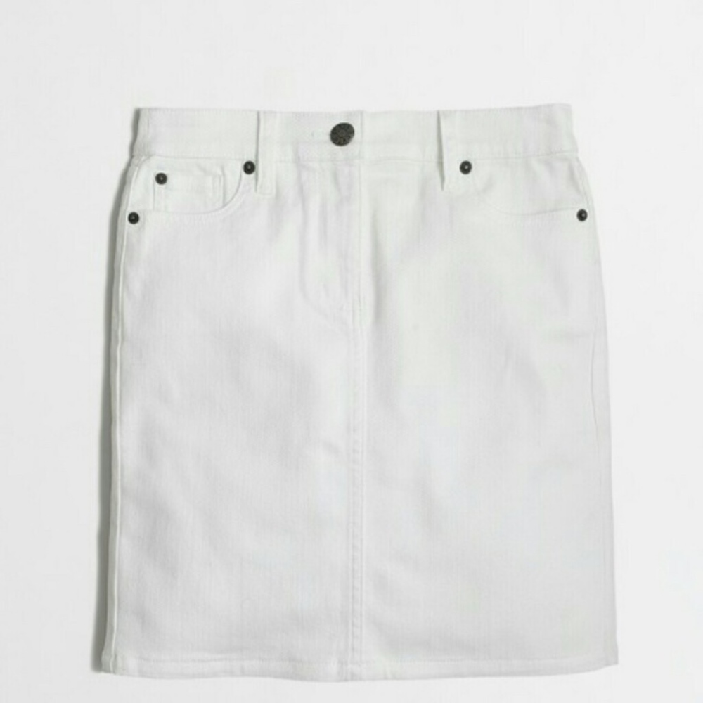 J Crew Denim Skirt
