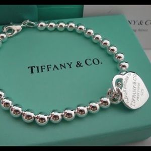 Inspired 9.25 Sterling. Famous logo ball bracelet