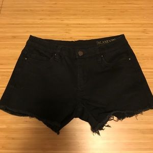 BlankNYC black jean shorts