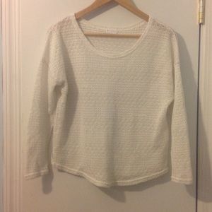 Closet Clearout Sale!White loose knit top