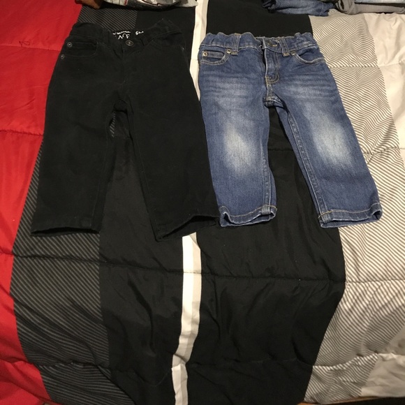 6 pair of toddler jeans/pants - Picture 1 of 4