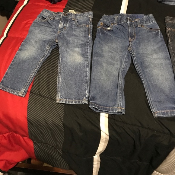 6 pair of toddler jeans/pants - Picture 2 of 4