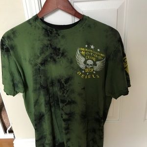 Affliction reversible shirt M