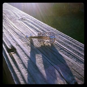 Fancy violin hair pin