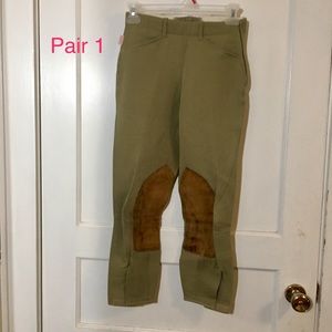 2 Pairs of Size 24 Tailored Sportsman Breeches