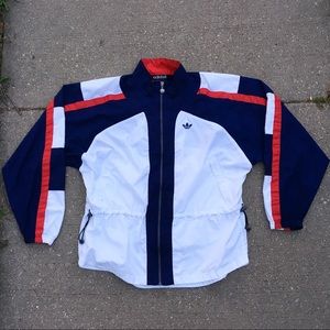 Large Adidas vintage Windbreaker. Mint condition!