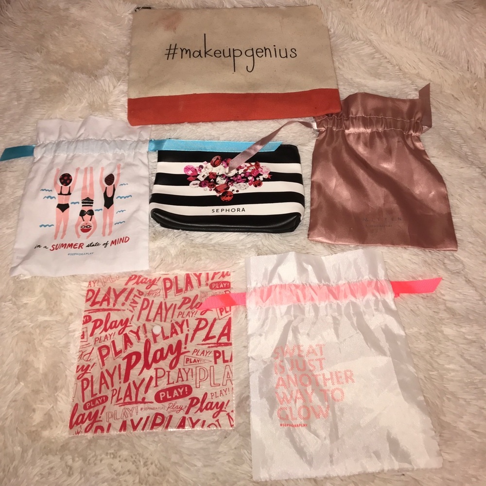 Makeup Bag Lot🙌🏼 💼  💄