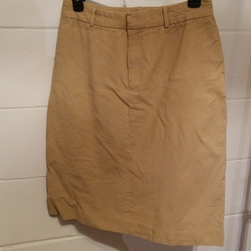 Banana Republic Tan Stretch Skirt