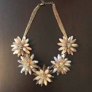 Boutique Flower Burst Statement Necklace