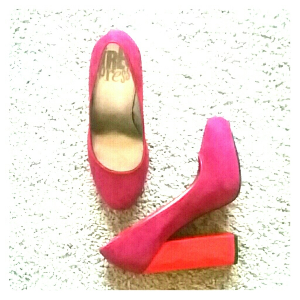 Free Press Block Heels