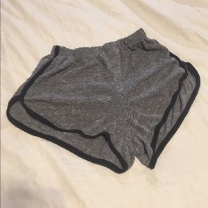 Grey and Black Cheeky Shorts