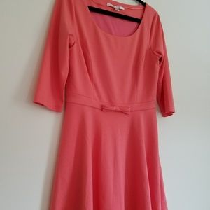 LC Lauren Conrad Coral Dress