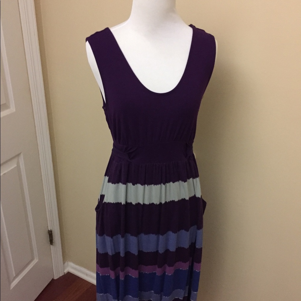 Liz Lange Maternity purple summer dress
