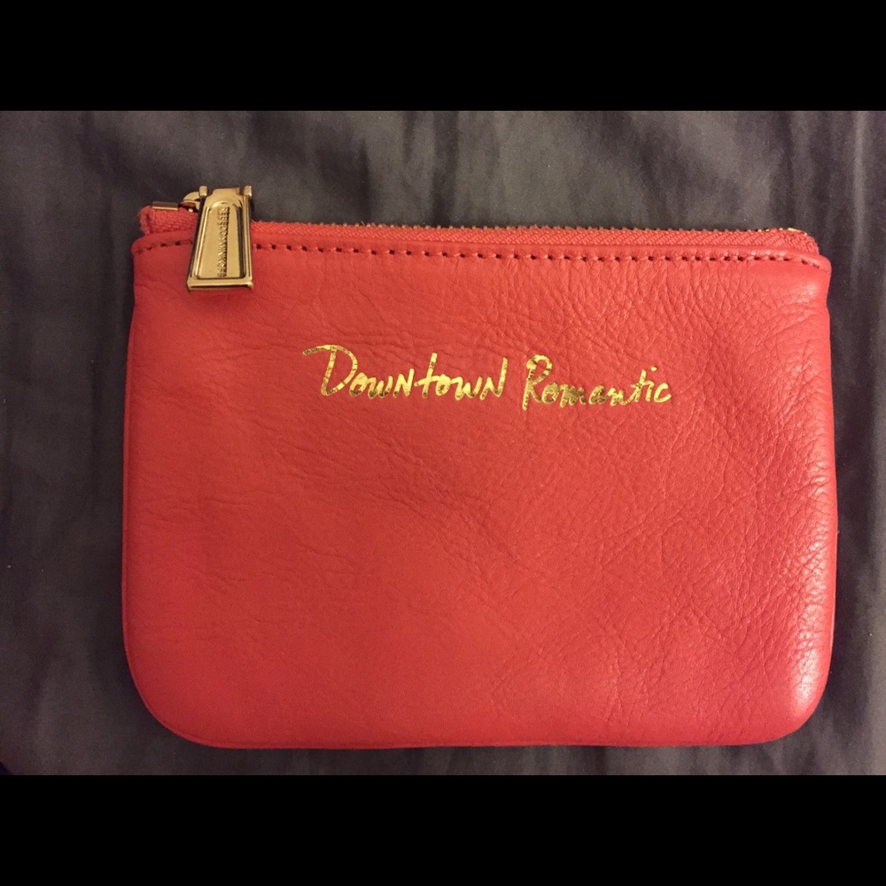 👛 Brand New Rebecca Minkoff Coral Pink Coin Purse