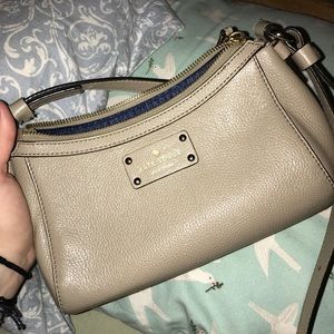 Taupe Kate spade cross body