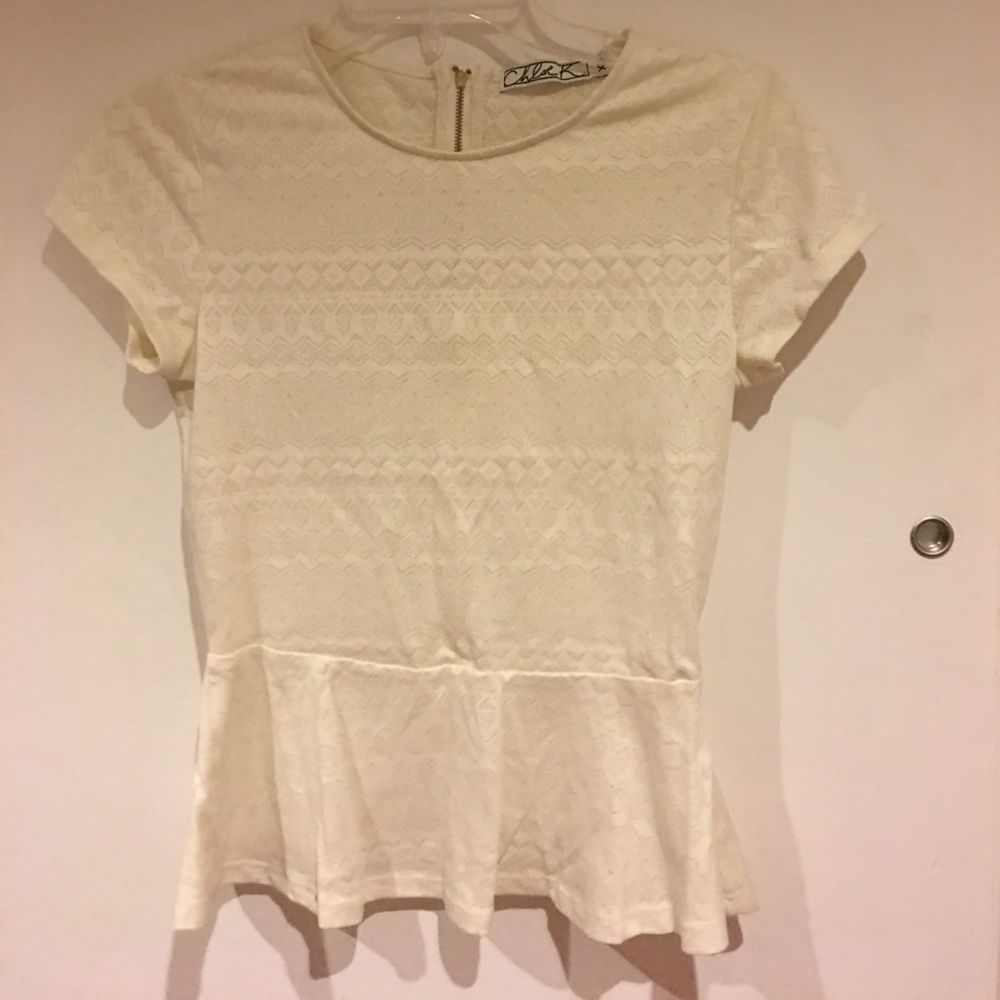 Peplum top