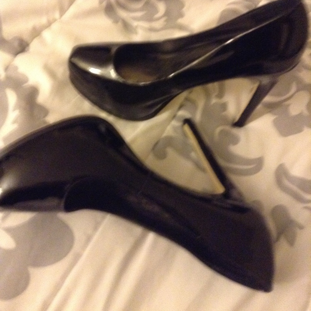 Black high heels