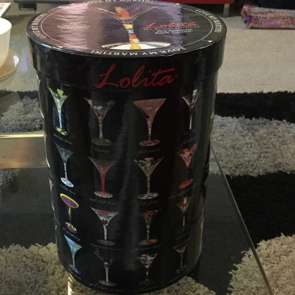 New Lolita martini "not another neck tie-tini" 7oz - Picture 1 of 8