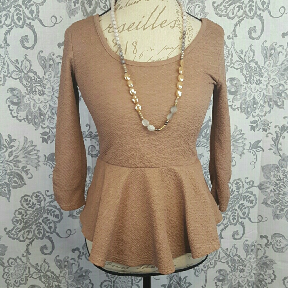 Peplum Top