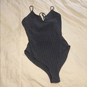 Blue L.A. Hearts Bodysuit