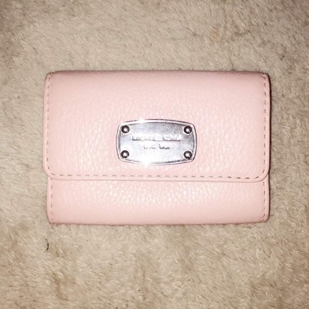 Pink Michael kors wallet