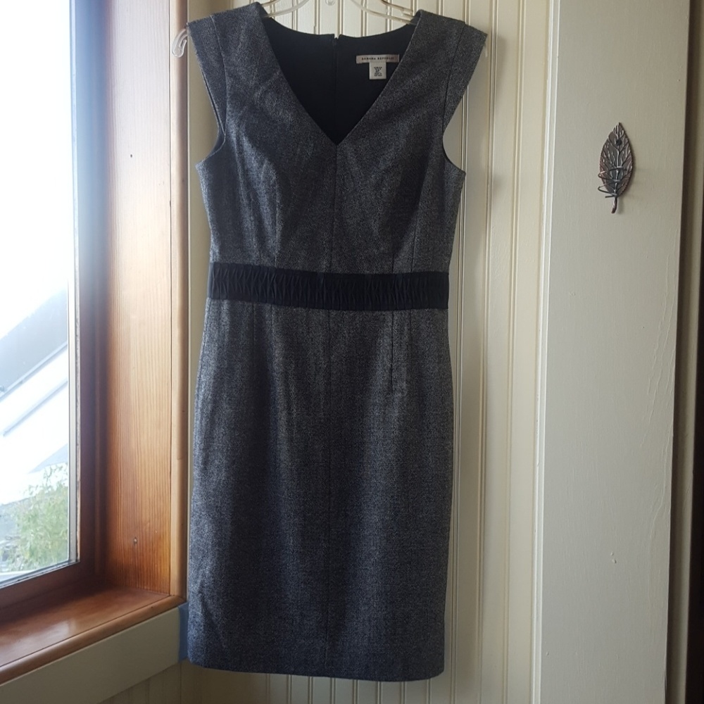 Banana Republic Black & White Professional Dress