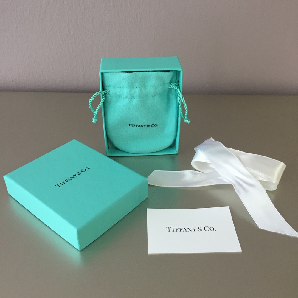 Tiffany Box Pouch and Ribbon