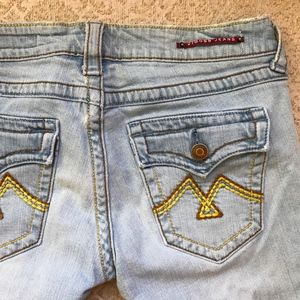 Vigoss Flare Jeans sz 5/6 28 Light Wash