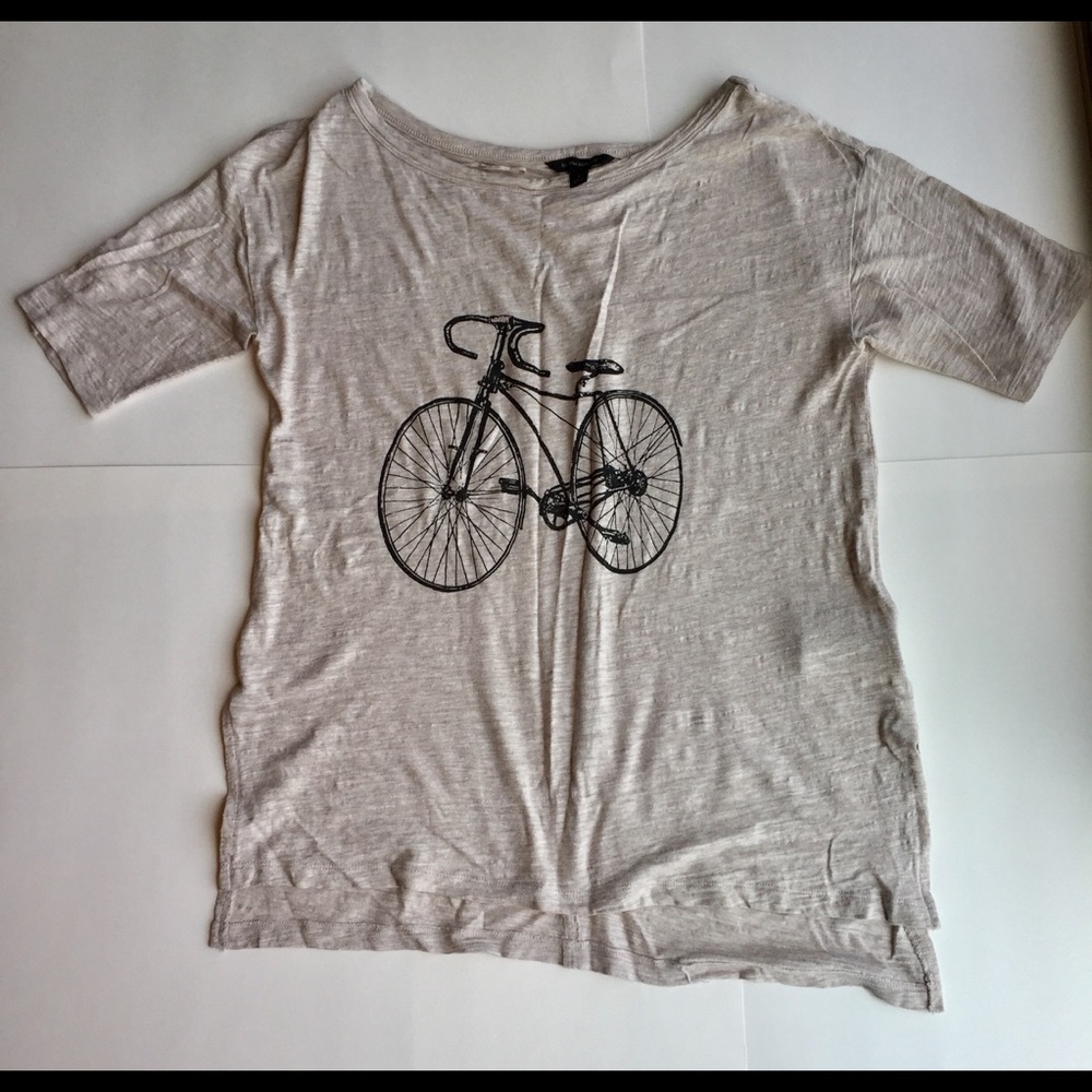Banana Republic bicycle graphic tee