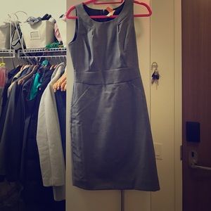 J. Crew gray shirt dress. Size 4