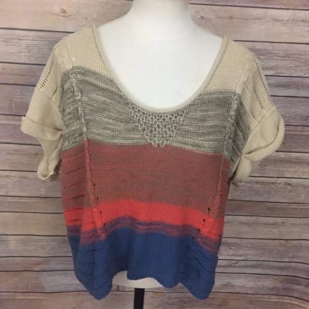 Ecote short sleeve sweater