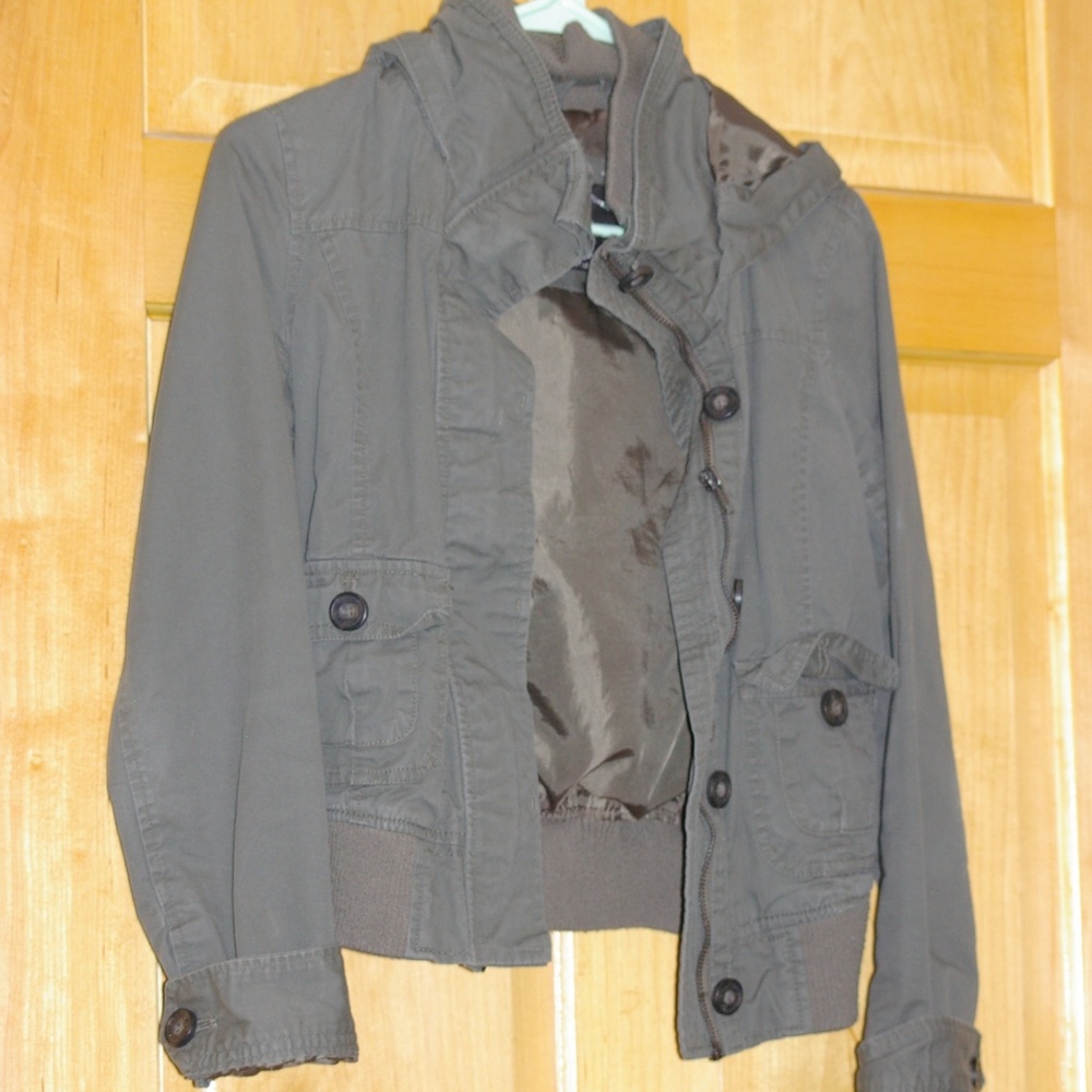 Olive Green Utility Jacket