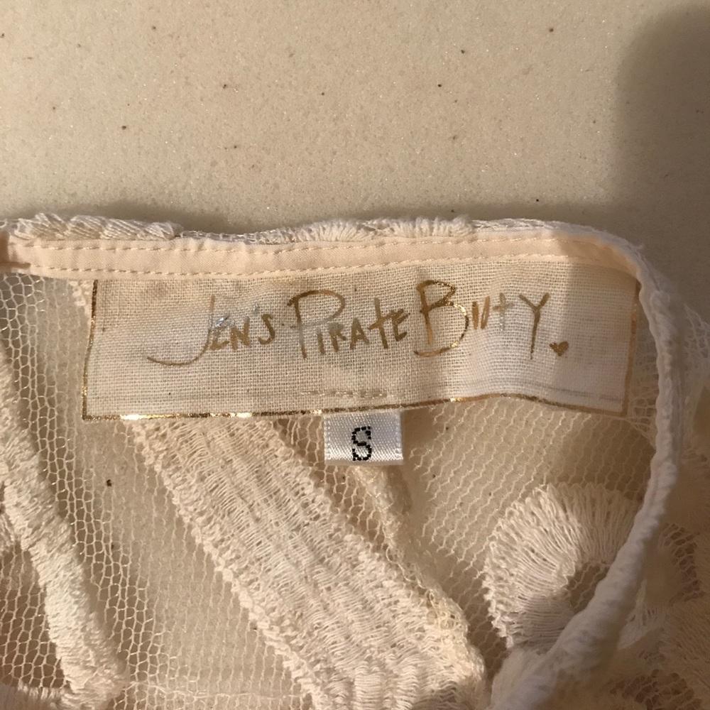 Never been worn white romper, Jen's Pirate Booty! - Picture 3 of 5