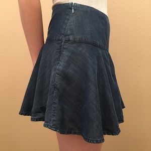 Denim Mini Skirt