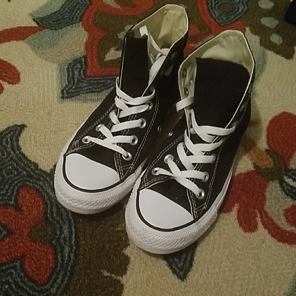Black Converse High Tops