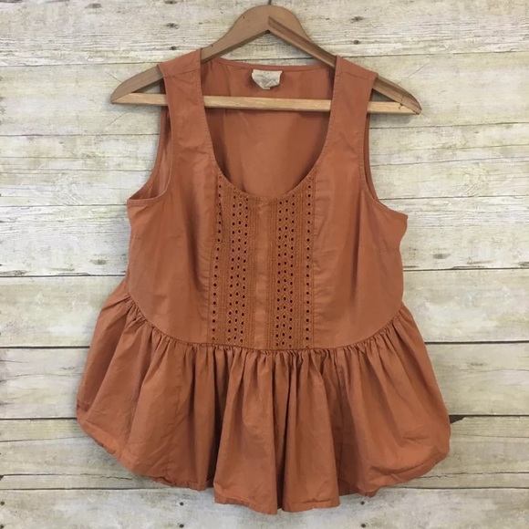 Anthropologie Tops - Anthropologie Vanessa Virginia Poplin Tanks 6 S