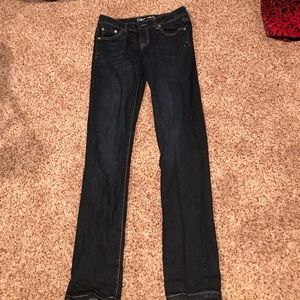 Dark wash jeans